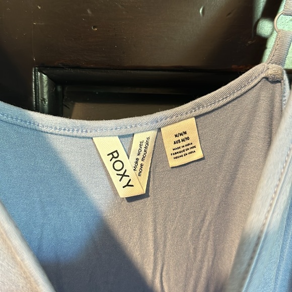 Blue Button Down Sundress - Roxy - Picture 2 of 2